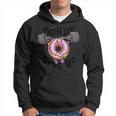 Motivational Saying Donut Give Up For Gym Lifting Men Hoodie