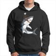 Sea Otter Riding Shark Hoodie