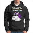 Gamer Cousin Einhorn Pixel Geschenk Multiplayer Nerd Geek Hoodie