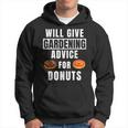 Gardening Advice For Donut Garden Accessories Gardener Hoodie