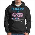 Gender Reveal New Dad Baby Announcement Father's Day Gaming Hoodie