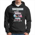 Gender Reveal Touchdowns Or Tutus Papa Matching Baby Party Hoodie