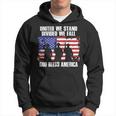 God Bless America United We Stand Divided We Fall Hoodie