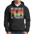 Guitar Guitarist Vintage Musician Sayings Hoodie
