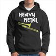 Heavy Metal Marching Band Concert Band Trombone Hoodie