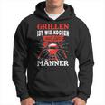 Herren Grillen Ist Kochen Für Männer Grillmeister Spruch Papa Opa Kapuzenpullover