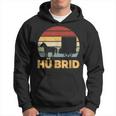 Hü Brid Pferd Kutsche Hybrid Kutscher Reiten Wortspiel Hoodie