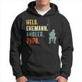 Husband Papa Angler Hero S Hoodie