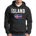 Iceland Icelandic Flag Reykjavik Travel Souvenir Love Viking Hoodie