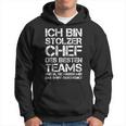 Ich Bin Stolzer Chef Des Besten Teams Employee Hoodie