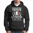 Ich Brauche Keine Therapie Ich Muss Nur Nach Bibione German Language Hoodie