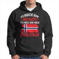 Ich Brauche Keine Therapie Ich Muss Nur Nach Norwegian Hoodie