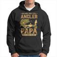 Ich Habe Zwei Titel Angler Und Papa Hecht Mann Carp Fishing S Kapuzenpullover