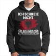 Ich Schreie Nicht Ich Bin Albaner Albanian Eagle Hoodie