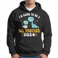 I'm Going To Be A Big Brother 2024 Announcement Dinosaur Hoodie