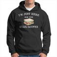 I'm Just Here For The Hillel Sandwich Passover Seder Matzah Hoodie