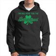 I'm Only Here For The Shenanigans Retro St Patrick's Day Hoodie