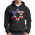Israel American Flag Star Of David Israelite Jew Jewish Hoodie