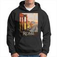 Italy Rome SouvenirVintage Travel Poster Graphic Hoodie