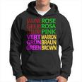 Jaune Roseert Marron Hoodie