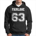 Jersey Style 63 1963 Fairlane Old School Classic Muscle Car Hoodie