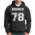 Jersey Style Bronco 78 1978 Old School Suv 4X4 Offroad Truck Hoodie