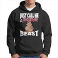 Just Call A Christmas Beast With Cute Ginger Tree Cookie Hoodie