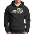 Kentucky Home Hunting Camo Map Hoodie