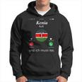 Kenya Ruft Und Ich Muss Los Kenya Flag Hoodie