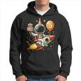 Kinder 5 Jahre Alt Raumschiff Rakete Geburtstag Astronaut Weltraum Hoodie