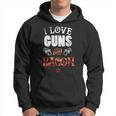 I Love Guns And Bacon Gun Lover Freedom Usa Hoodie