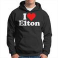 I Love Heart Elton Hoodie