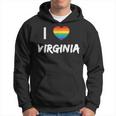 I Love Virginia Gay Pride Lbgt Hoodie