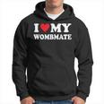 I Love My Wombmate I Love My Twin Sisters Brothers Hoodie