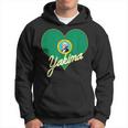 I Love Yakima Washington Heart State Flag Hometown Pride Hoodie