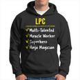 Lpc Miracle Worker Superhero Ninja Prof Counselor Hoodie