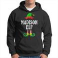 Madison Elf Personalized Name Christmas Family Matching Hoodie