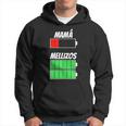 Mamá De Mellizos Bebes Batería Navidad Primerizo Embarazo Sudadera