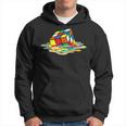 Melting Cube Speed Cubing Vintage Puzzle Youth Math Hoodie