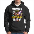 Mommy Of The Birthday Boy Space Bday Party Celebration Hoodie