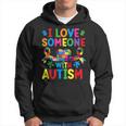 Month I Love Someone With Autistic Support Hoodie