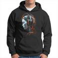 Mujeres Auriculares Arte Abstracto Arte Gráfico Mujer Sudadera