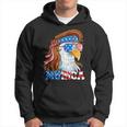 Murica Eagle 4Th Of July Mullet American Flag Usa Patriotic Hoodie