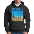 Nashville Skyline Tennessee Music City Vintage Pride Hoodie