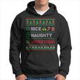 Nice Naughty Argentinian Christmas Checklist Argentina Hoodie