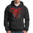 Nikolo With Krampus At Perchtlauf Hoodie