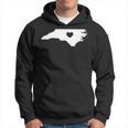 North Carolina Heart State Silhouette Hoodie