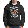 Nunca Eres Demasiadoiejo Para Remar Dragon Boat Racing Team Men Sudadera