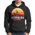 Nuremberg Skyline In Retrointage Style Hoodie