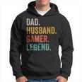 Papa Ehemann Gamer Legendideospielspieler Gaming Dad Kapuzenpullover